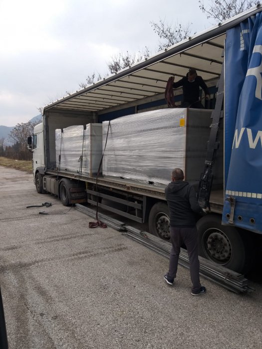 Поставка воздухонагревателя Tecnoclima производительностью Qвоздх=55000 н.м3/час для литейного цеха 