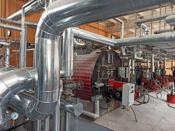 Строительство, автоматизация и ввод в эксплуатацию Паровой Котельной Войсковая часть г.Добруш  с основным видом топлива - мазут