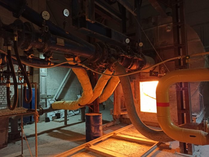 Пуско-наладочные работы и режимно-наладочные испытания системы контроля герметичности с заменой горелки Pillard в печи обжига извести