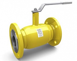 Кран шаровый фланцевый для газа полнопроходной